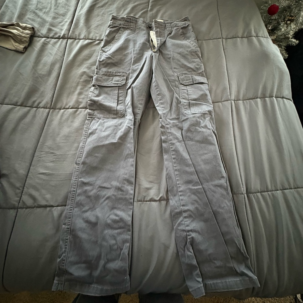 Wrangler Men's Charcoal Cargo Pants